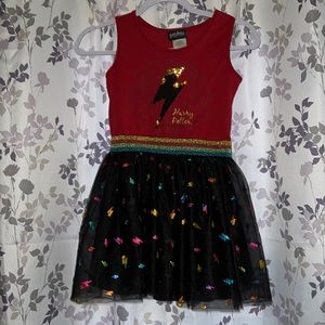Harry Potter dress. Girls EUC dress. 7-8 M. Flip sequins